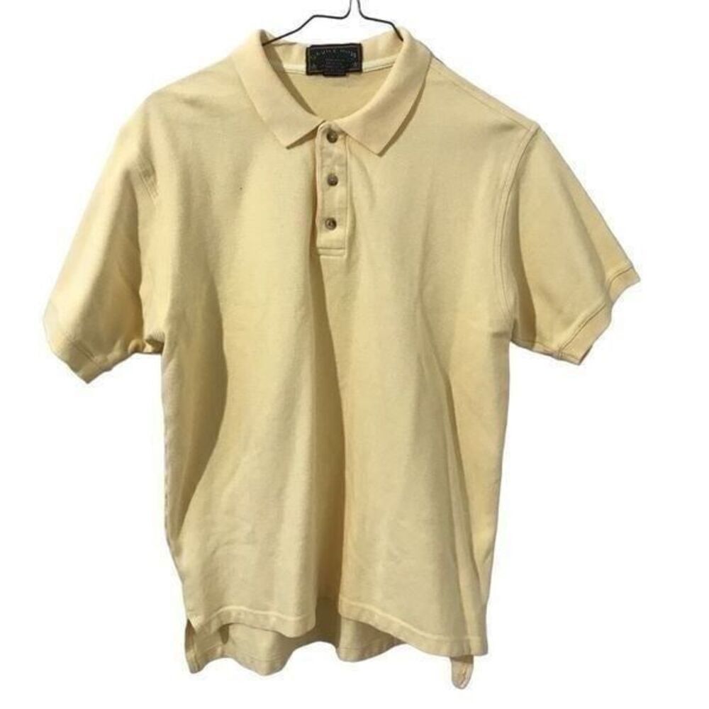 Savile Row Vintage yellow Polo size L      A320